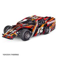 TRAXXAS SLASH MODIFIED DIRT OVAL RACER (BL-2S) - ORANGE