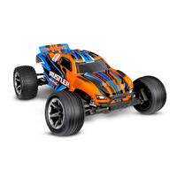 TRAXXAS RUSTLER 2WD HD W/USB-C - ORANGE