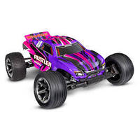 TRAXXAS RUSTLER 2WD HD W/USB-C -PINK