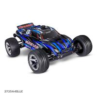 TRAXXAS RUSTLER 2WD BL2S HD - BLUE