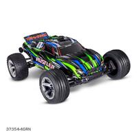 TRAXXAS RUSTLER 2WD BL2S HD - GRN