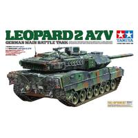 TAMIYA R/C LEOPARD 2 A7V W/OPTION KIT