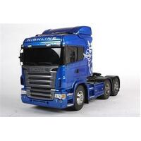 TAMIYA SCANIA R620 (BLUE EDITION) 1/14TH SCALE TRACTOR TRUCK 6X4 HIGHLINE - 79-T56327