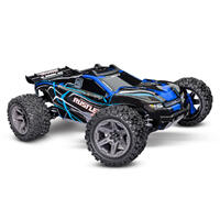 TRAXXAS RUSTLER 4X4 BRUSHLESS 1:10 OFFROAD MONSTER TRUCK - BLUE - 67164-4BLUE
