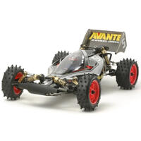 TAMIYA AVANTI BLACK SPECIAL 4WD 1:10 R/C CAR KIT - T47390