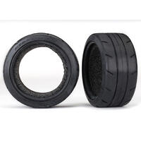 TRAXXAS TIRES, RESPONSE 1.9' TOURING, EXTRA WIDE, REAR (FITS  8372 WIDE WHEEL)