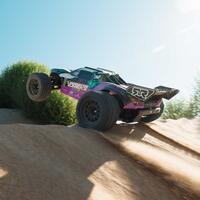 ARRMA VORTEKS MEGA 550 2WD STADIUM TRUCK RTR, PURPLE