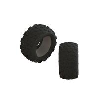 ARRMA DBOOTS COPPERHEAD2 LP TIRE AND INSERTS, 2PCS