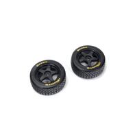 ARRMA DBOOTS HOONS 35/085 2.4 GOLD BELTED 5-SPOKE, AR550094