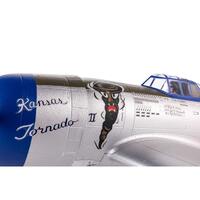E-FLITE P-47 RAZORBACK 1.2M WITH SMART TECHNOLOGY, BNF BASIC, EFL08450