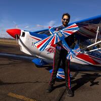 E-FLITE DECATHLON RJG 1.2M RC PLANE, BNF BASIC