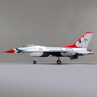 E-FLITE F-16 THUNDERBIRDS 70MM EDF JET, BNF BASIC, EFL1785000