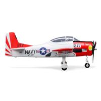 E-FLITE T-28 TROJAN 1.2M WITH SMART TECHNOLOGY, BNF BASIC, EFL18350