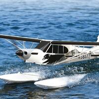 PA-18 SUPER CUB 1700MM PNP W/FLOATS & REFLEX STABILIZER SYSTEM INCLUDED  