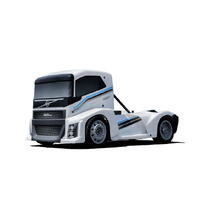 HYPER EPX 1/10 SEMI TRUCK ON-ROAD RTR, W/ PEARL WHITE PAINT BODY W/60A ESC & MOTOR & W/O PROGRAM CARD