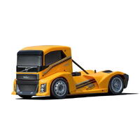 HYPER EPX 1/10 SEMI TRUCK ON-ROAD RTR, W/ YELLOW PAINT BODY W/60A ESC & MOTOR & W/O PROGRAM CARD