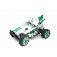    HYPER 8 SPRINT NITRO CAR RTR WHITE/GREE (DISCONTINUED)
