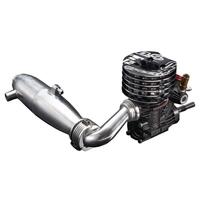 OS ENGINES T1204 .12 SIZE NITRO ON ROAD TOURING CAR ENGINE WITH T1070 SILENCER, OSM1CS01