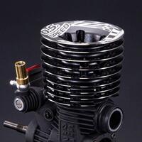 OS ENGINES R21GT II NITRO ON ROAD ENGINE WITH TB01 PIPE AND MB01-70 HEADER