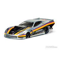 PROTOFORM CHEVROLET CORVETTE C7 PRO-MOD CLEAR BODY FOR SLASH 2WD DRAG CAR - PR1571-40