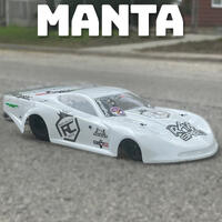 RAW SPEED - 1:10TH MANTA CLEAR DRAG CAR BODY - RS782008