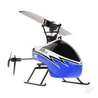 TWISTER NINJA 250 BLUE FLYBARLESS HELICOPTER 6 AXIS STABILIZATION & ALTITUDE HOLD