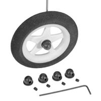 DUBRO 944 1/16IN (1.5MM) MICRO WHEEL COLLARS (4/PKG.)